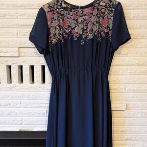 Vintage floral dress